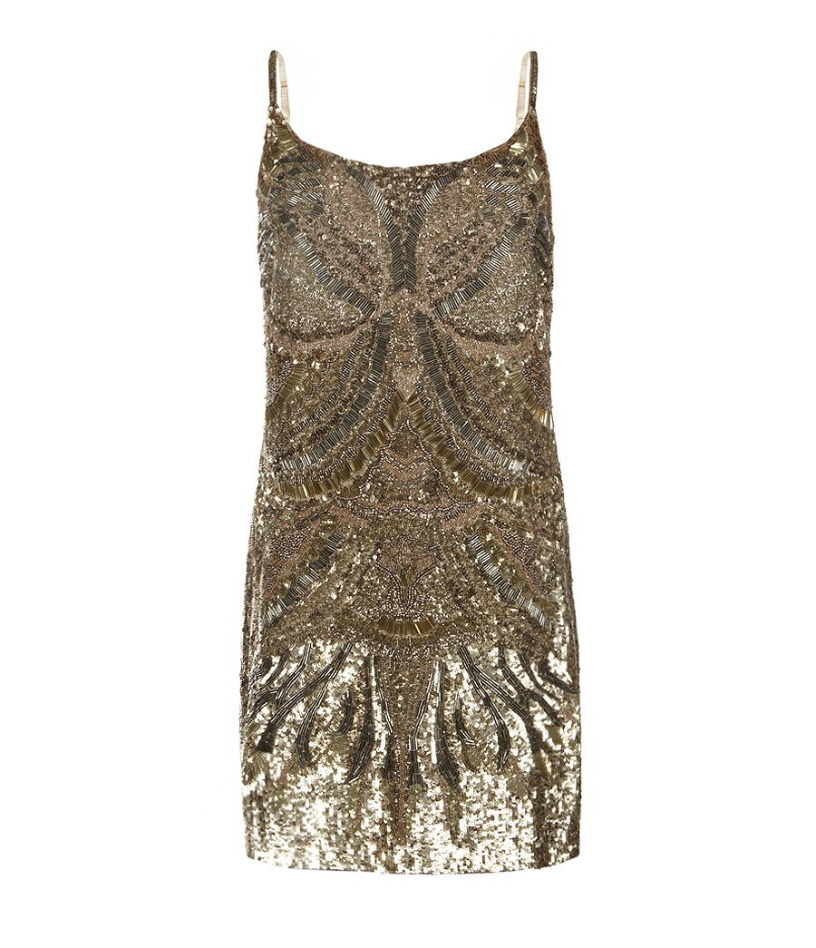 all saints sequin dress