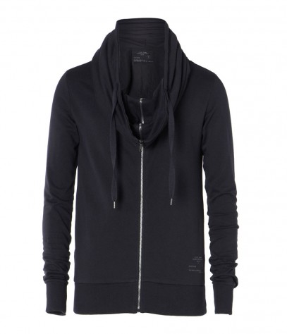 Odin Zip Funnel, Men, Sweatshirts, AllSaints Spitalfields