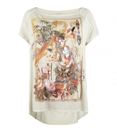 Embellished Treasure T shirt, Women, Graphic T Shirts, AllSaints 