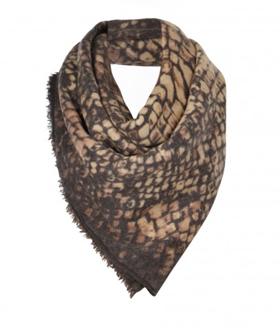 Python Curse Scarf, Women, Hats, AllSaints Spitalfields