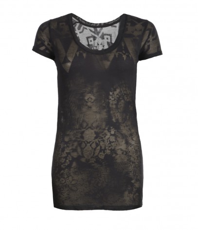 Ilithiya Devore Tee, Women, Graphic T Shirts, AllSaints Spitalfields