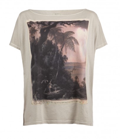 Nirvana Tee, Women, Graphic T Shirts, AllSaints Spitalfields