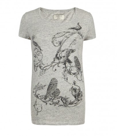 Ornate Branded T shirt, Women, Graphic T Shirts, AllSaints 