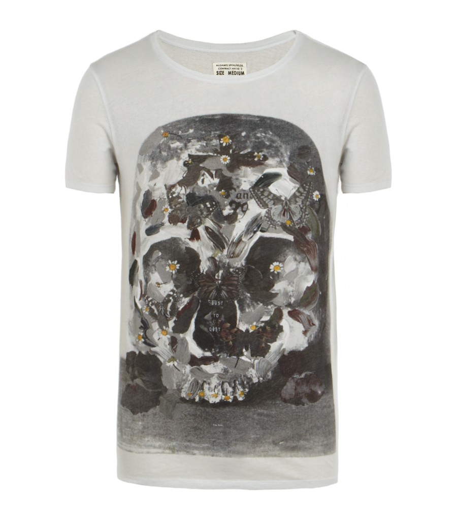 Dust Slouch Crew T shirt, Men, New, AllSaints Spitalfields