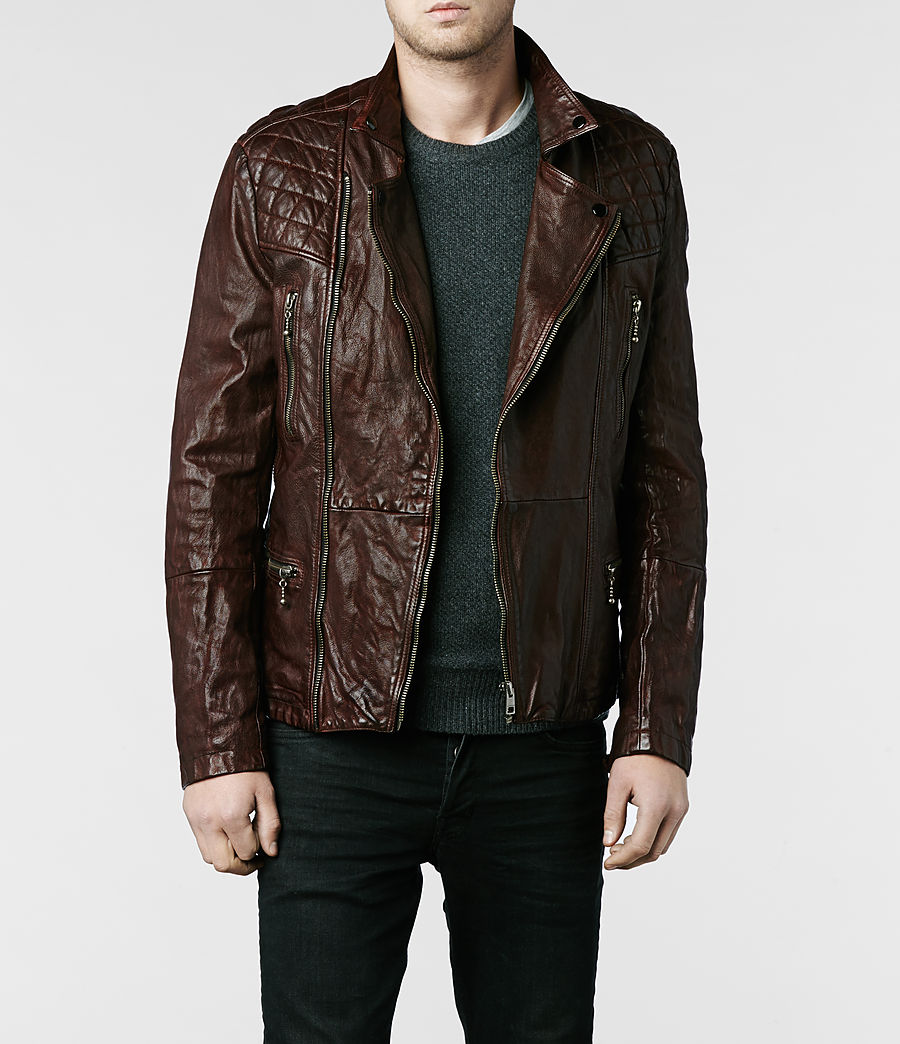 ALLSAINTS: Men's Leather Jackets - Iconic Leather for Men