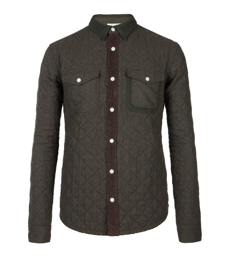 Gamekeeper Quilted Shirt, Men, Shirts, AllSaints Spitalfields