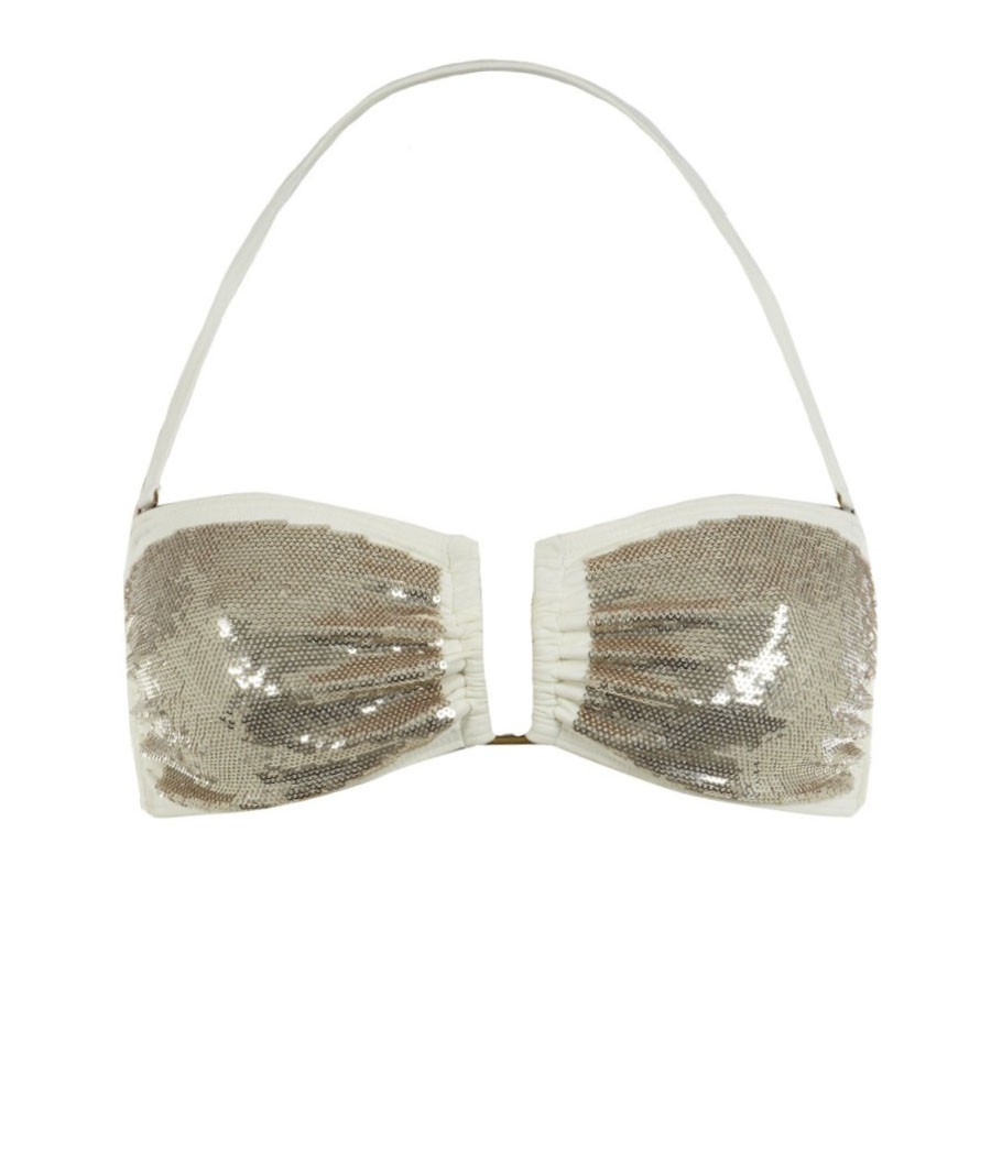 Sparkle Mirelle Bikini Top, Women, Beachwear, AllSaints Spitalfields