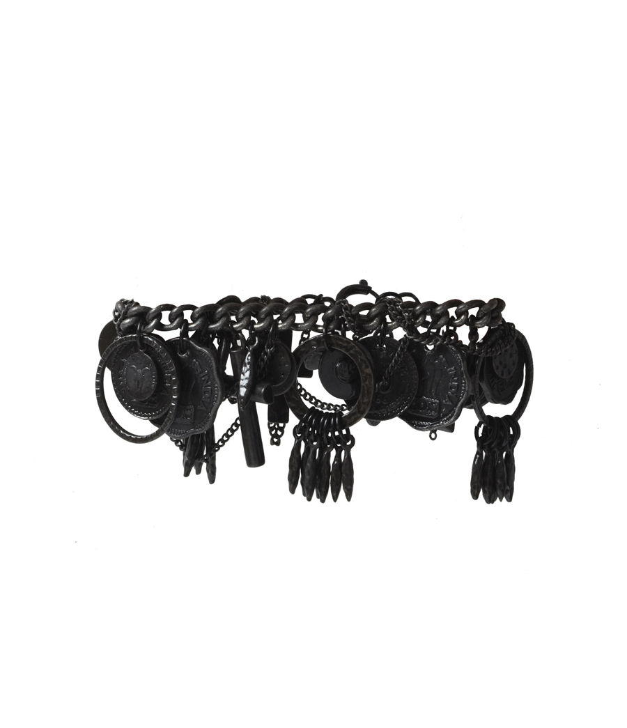 Rula Charm Bracelet, , , AllSaints Spitalfields