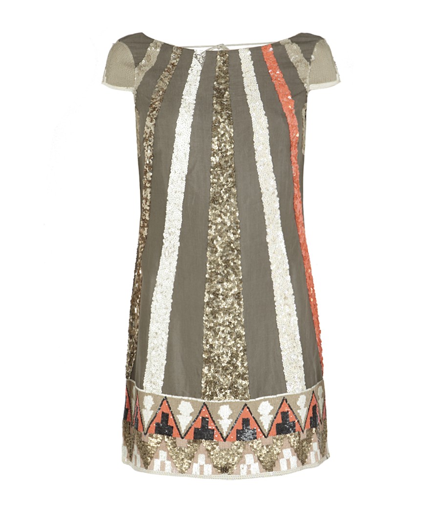 Aztec Dazzle Dress, Women, , AllSaints Spitalfields