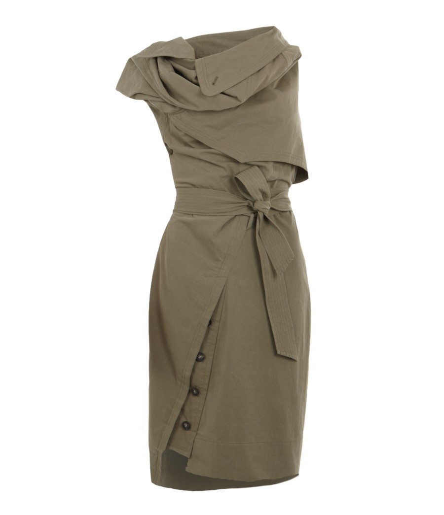 Aime Trench Dress, Women, Dresses, AllSaints Spitalfields