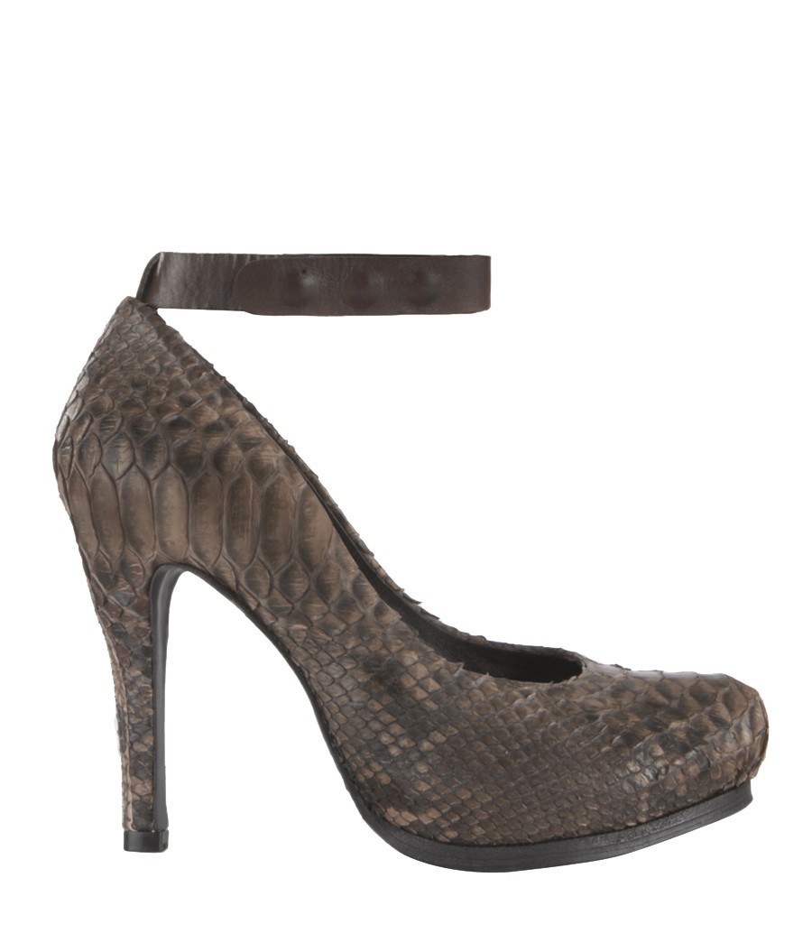 Python Serpent Court Heel, Women, Footwear, AllSaints Spitalfields