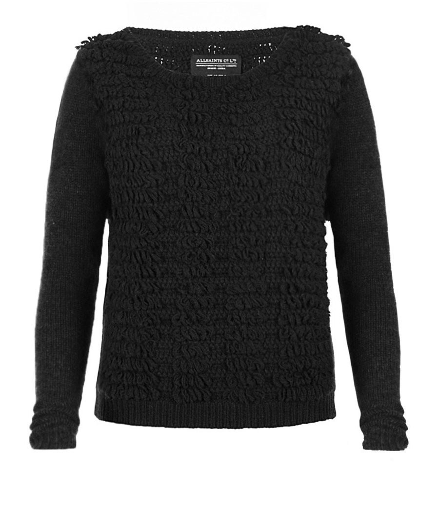 Filix Cropped Jumper, , , AllSaints Spitalfields