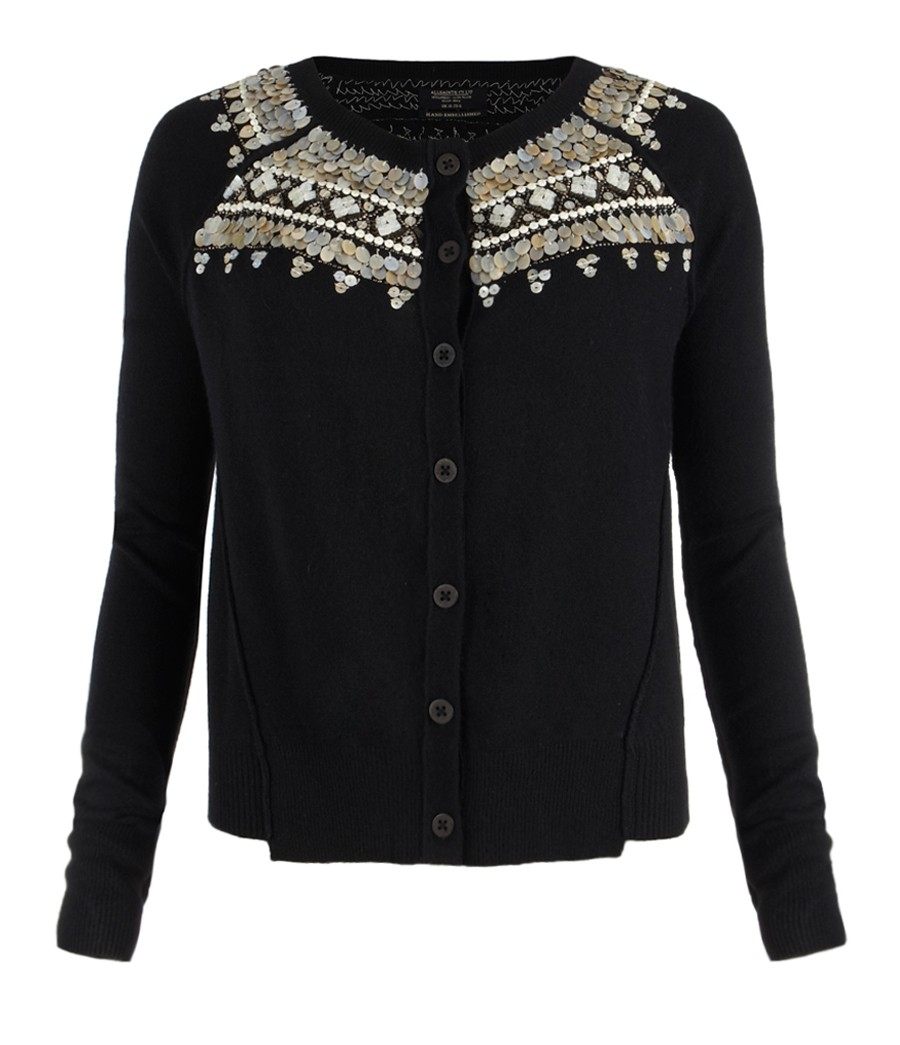 Pearly Farisle Cardigan, Women, , AllSaints Spitalfields