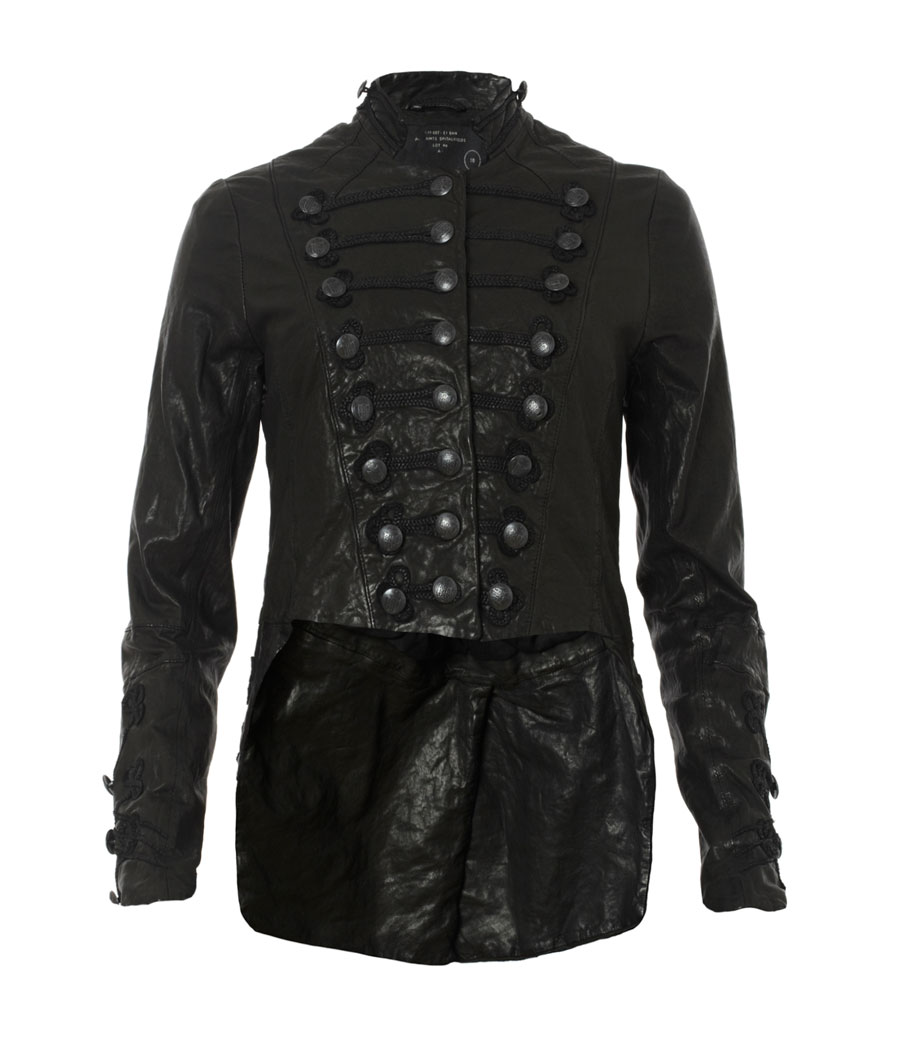 Karst Military Leather Jacket, Women, Leather Jackets, AllSaints 