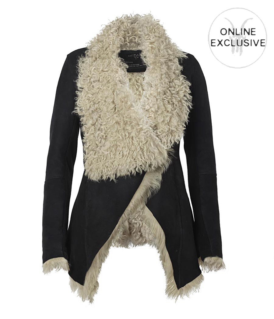 Nala Sheepskin Jacket, , , AllSaints Spitalfields