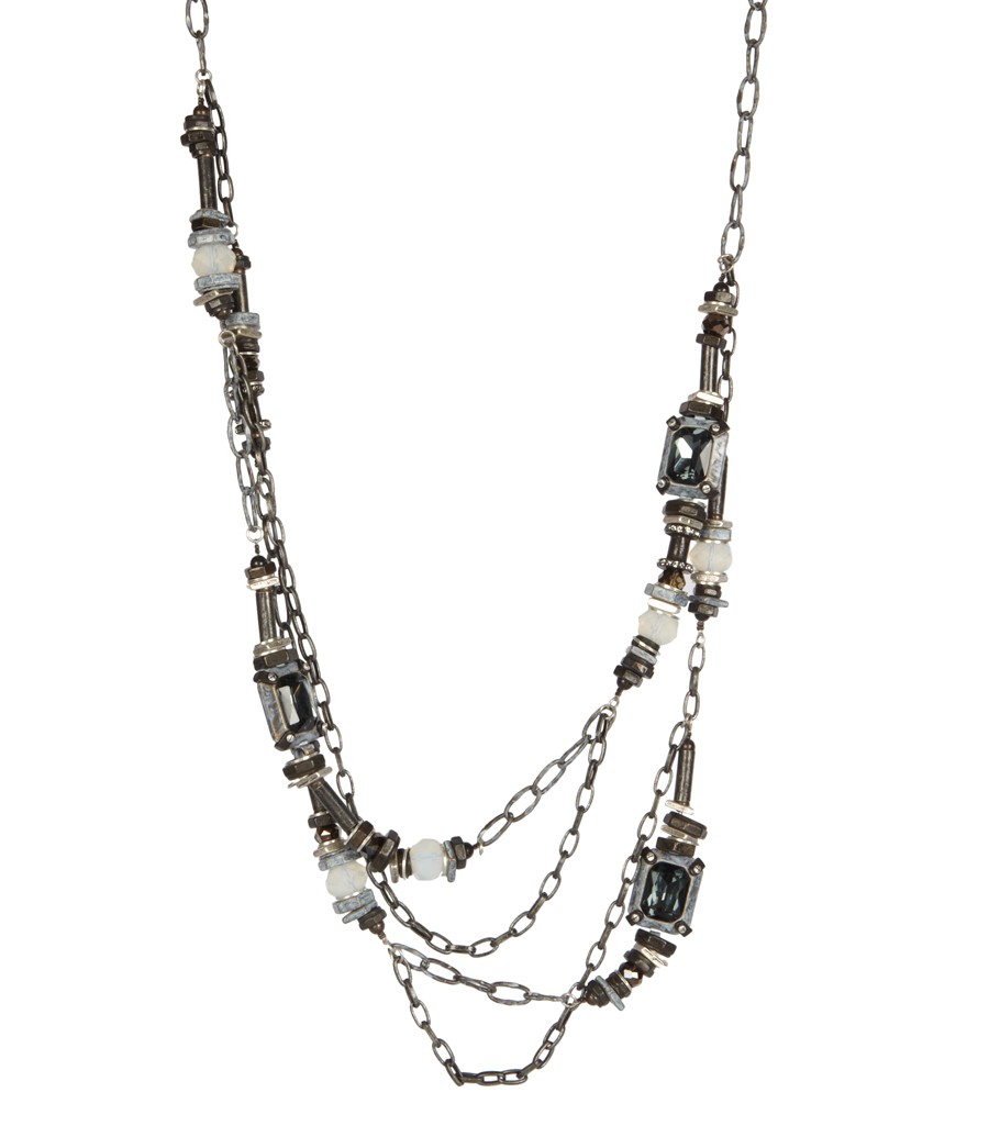 Tresori Sautoir Necklace, Women, , AllSaints Spitalfields