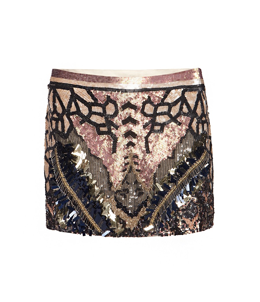 Embellished Dreamcatcher Skirt, Women, Skirts, AllSaints Spitalfields