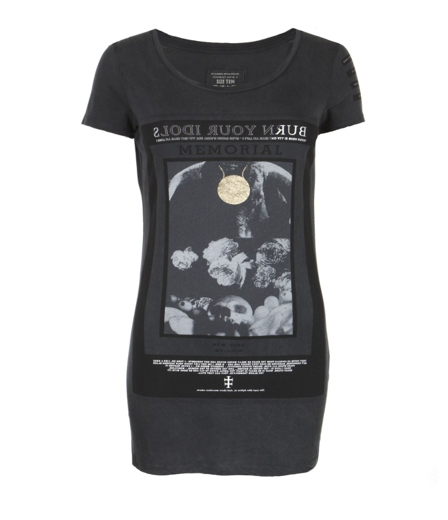 Idol Tee, Women, Graphic T Shirts, AllSaints Spitalfields